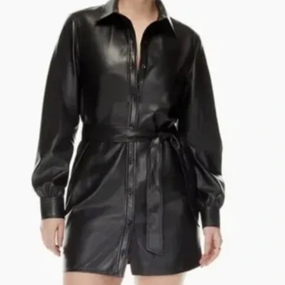 Aritzia Black Wilfred Caroline Dress - Small- Black - Picture 3 of 14